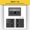 Generator Interlock Kit Compatible with Horizontal Main Cutler Hammer Only