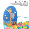 Kids Ball Pit Folding Cartoon Giraffe Baby Play Pool Tent