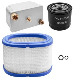 Fuel Filter Kit Fit for Cummins Onan Quiet Diesel 6000 7500 8000 Auxiliary Power Unit Generator, Replace AF27906 1402897 Air Filter LF3591 1220833 Oil Filter FF236 1492513 Fuel Filter