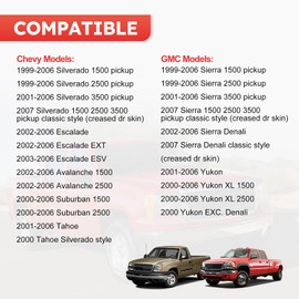 674-00923 Stand Alone Electric Fan Harness for 1999-2006 Chevy Silverado 1500 2500 3500 Avalanche Suburban Tahoe/GMC Sierra Yukon Electric Fan Wire Harness Replace# 67400923 (674-00923)