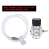CO2 Mini Gas Regulator 0-90PSI Pressure Gauge with 5/16in Gas