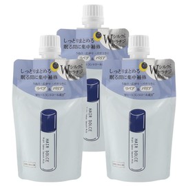 HAIR DOLCE Hair Dolce Night Savon Smooth Milk Refill Non-washable, 3 pieces, 100ml / HAIR DOLCE 헤어 돌체 나이트 사본 스무스 밀크 리필 씻어 흘리지 않는, 3개, 100ml