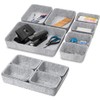 Bangbobi Felt Drawer Organiser, 7-Piece Set - 3 Sizes for