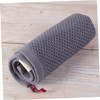 Baluue 3pcs Cotton Waffle Weave Towel Ultra Absorbent Grey Face