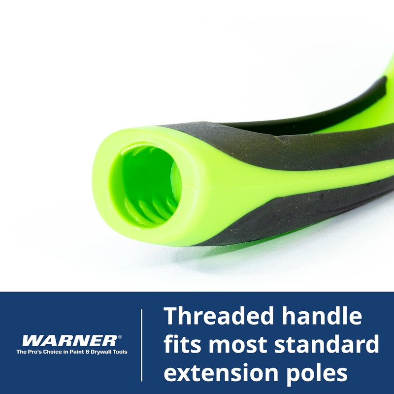 Warner Long Handle Plastic Bristle Scrub Brush