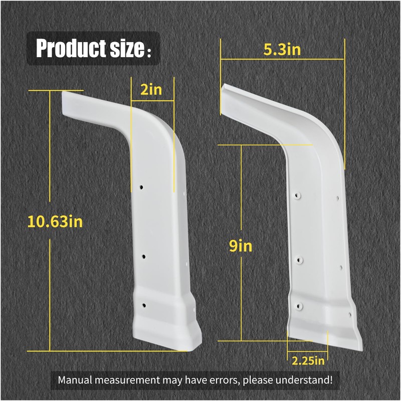 AQBB Replacement RV Roof Corner Caps for Pop Up Campers,Compatible