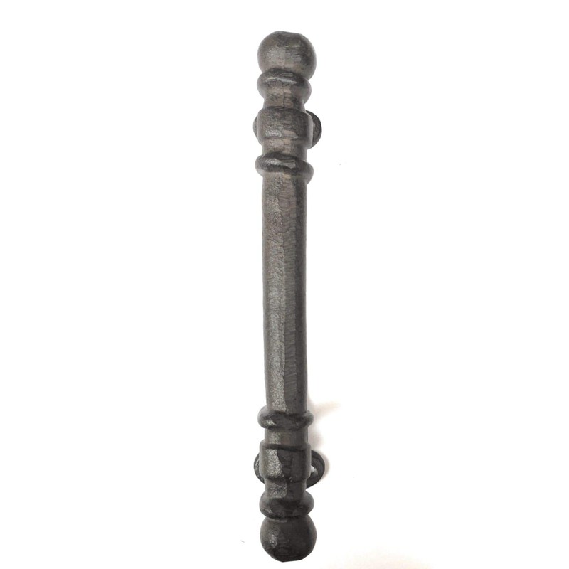 Pristine 7 Inch Cast Iron Barn Door Handle (Black)