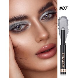 Erinde Cream Eyeshadow Pencil, Highly Pigmented and Shimmering Eyeshadow Stick, Waterproof & Long-Lasting, Metallic Shine for Radiant Eyes, Vegan & Cruelty Free #07
