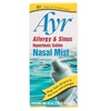 AYR Allergy & Sinus Hypertonic Saline Nasal Mist, White, 1.69
