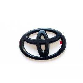 Toyota For Toyota 2010-2023 4Runner Matte Black Out Front Grille Bumper Overlay Emblem