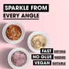 Collection Cosmetics Crystals Glitter Balm, Festival Glitter Makeup, Light-Weight Formula