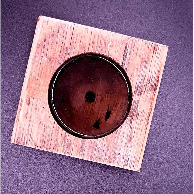 Stave glass or candle holder - Insert Size: 2"