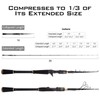 KastKing Blackhawk II Telescopic Fishing Rods, Graphite Rod Blanks &