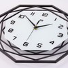 JUJUDA Large Wall Clock for Living Room Decor Modern Big
