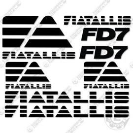 Aftermarket Fits Fiat Allis FD7 Decal Kit Crawler Tractor Dozer 7-Year Vinyl Sticker