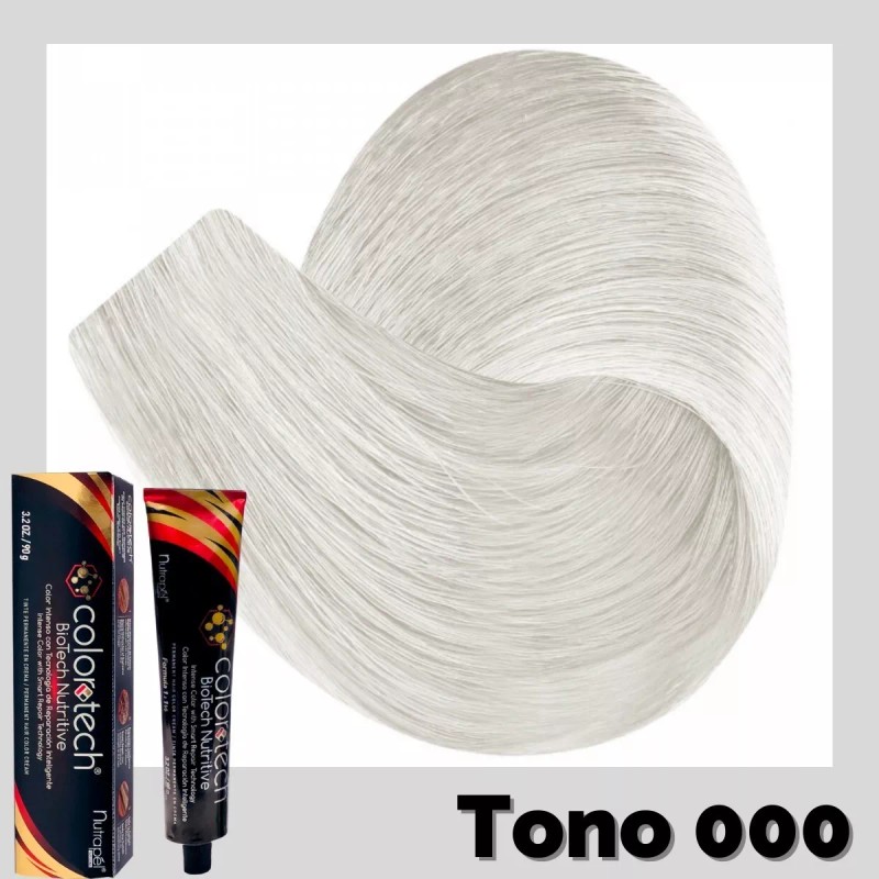 Nutrapel Color Tech Tinte Cabello Potenciador Tono 000 Sin Reflejo