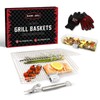 Blazin' Grill Grill Baskets for Outdoor Grill | 2 Grilling