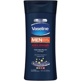 Vaseline Loción extra fuerte para hombre 10 onzas (10.0 fl oz) (paquete de 3)