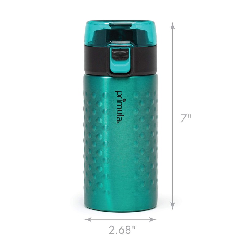 Primula PHAI-12TE01 Single Serve Double Wall Water Bottle, Teal