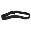 Black Short Fins Comfortable and Adjustable Swimming Training TPR Short