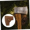 Sosoport Leather Axe Protector Cover Hatchet Head Protective Sleeve for