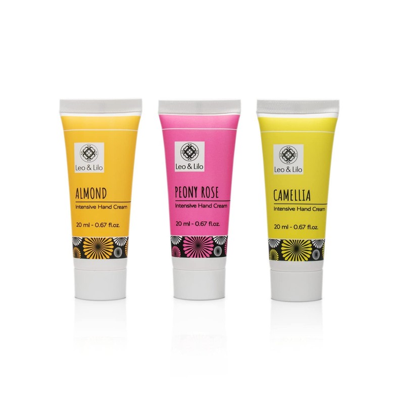 Naturkosmetik Geschenkset Alles Liebe, 3 Handcremes mit Bio-Ölen in Reisegrößen