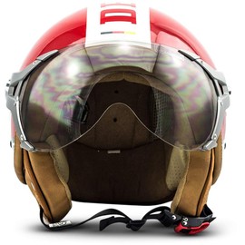 NTNK N325 Plus „Red“ · Open-Face-Helmet · Motorcycle Half-Face Jet · DOT Approved · XL
