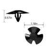 EKIONBY 40Pcs Hood Insulation Retainers Push-Type Retainer Clips 4878883AA Replacement