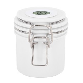 200ml Eyelash Glue Storage Tank with Screen Display Sealed Jar Activated Carbon Container for Lash Extension Grafting Eyelash White