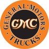 Signs 4 Fun SRAGMC General Motors Truck Round Sign, Orange