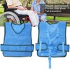 Wheelchair Restraint Vest Breathable Adjustable Anti Falling Waistcoat for Health
