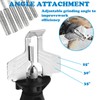 YUENTOEN 20Pcs Chainsaw Sharpening Attachment Kit with Angle Guide and