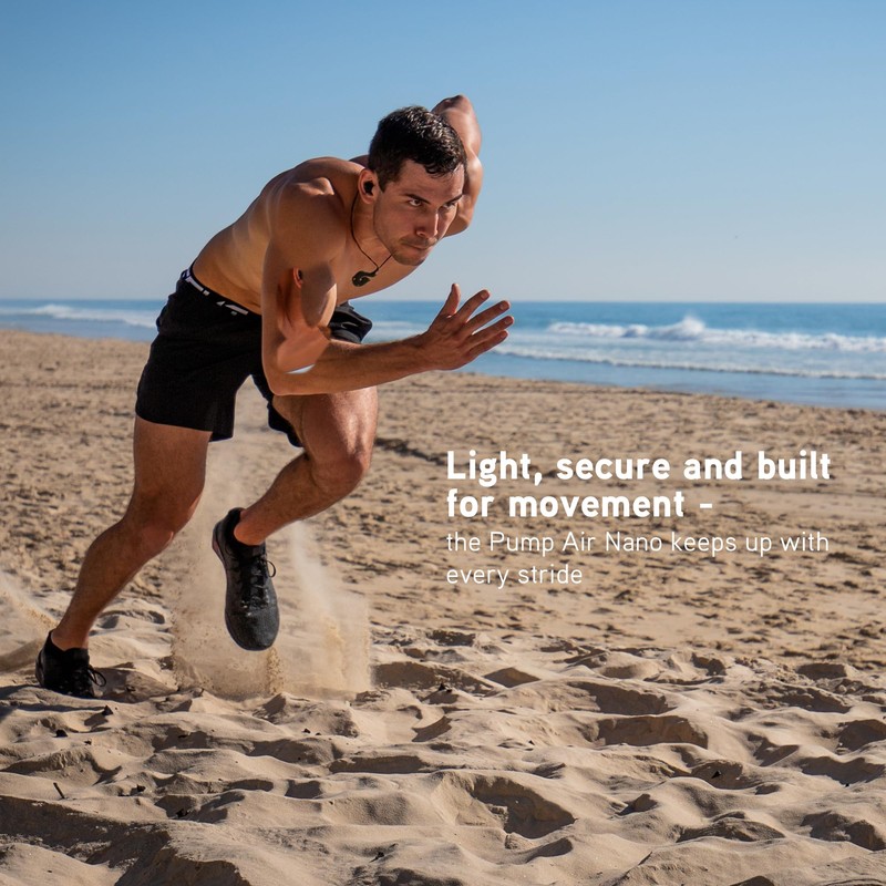 BlueAnt Pump Air Nano True Wireless Earbuds, Bluetooth 5.3, 20