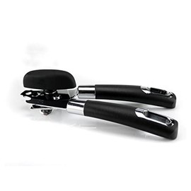 Can Opener Gear Operated Safety Smooth Edge Heavy Duty Stainless Steel Blade Swivel Can Opener