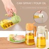 17oz Oil Dispenser Bottle for Kitchen -2 In 1 Oil