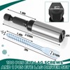 MorningRo 100 Pcs Eye Lag Screws and 1 Pcs Driver