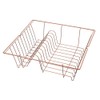 Metaltex 'Lipsia' Dish Drainer, Polytherm Copper, 36 x 33 x