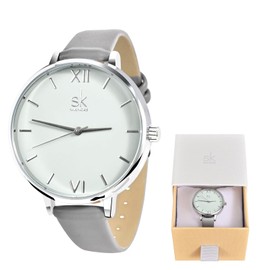 claities SK Women's Leather Classic Vintage Retro Watch for Small Wrists, Simple Stylish,Waterproof Watches,Roman Dial, Reloj para Mujer