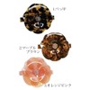 Beautiful Hair Camellia Barrette Luxury Slightly Large Size High Brand