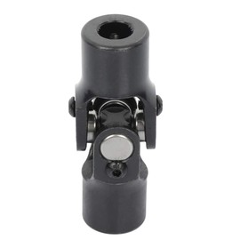 ROADFAR Steering Shaft U Joint Coupler 13/16"-36 Spline * 3/4" DD Chrome Single U-Joint Shaft 83mm