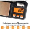 Disenkelubo Digital Small Scale, 200g/0.01g Pocket Jewelry Scale, 50g Calibration