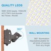 Lightdot 150W LED Wall Pack Lights, 360° Adjustable Panel with