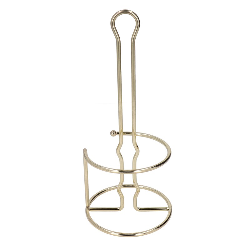 Tissue Reserve Holder Electroplating Bright Vertical Style Gold Iron Easy