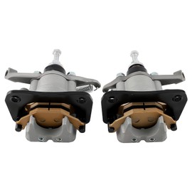 maXpeedingrods 43080-0145 Rear Left Right Brake Calipers & Pads Fit for Kawasaki Mule PRO-DX/PRO-DXT KAF1000/PRO-FX KAF820 2016-2023, PRO-FXR KAF820 PRO-FXT