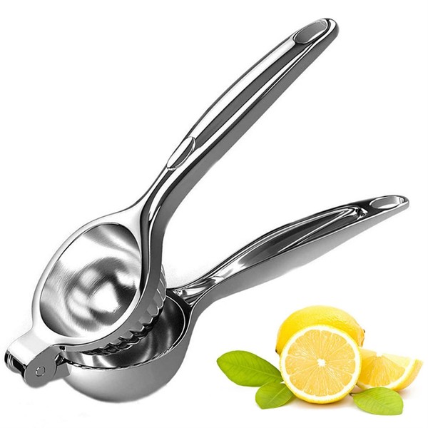 Lemon Squeezer - Stainless Steel Citrus Squeezer, Lime Squeezer, Heavy