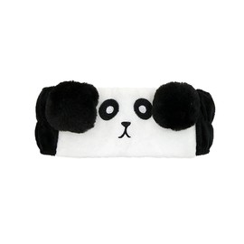Panda Ear Hair Bands for Spa Yoga Makeup Running Face Wash Cute Accessories Headwrap for Women Girls Boys Kids Adults Toddlers (Panda)