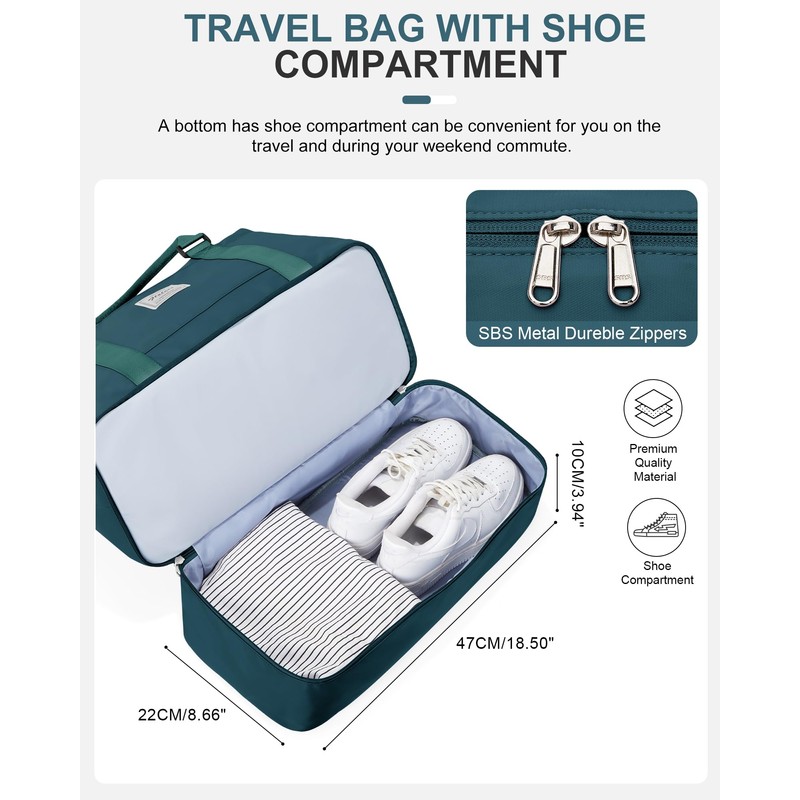 Travel Bag Women's Hand Luggage Bag Sports Bag Weekender Bag