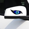 6 Pairs Of Simulated Cat Eye Stickers, Scratch-Blocking Stickers, Car