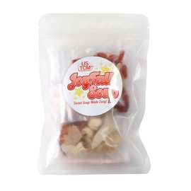 USTCM Joyfull Soup Tragacanth Gum & Peach Gum Sweet Soup Mix 雪燕桃膠糖水 Soup Made Easy! 1-2 Servings 65g