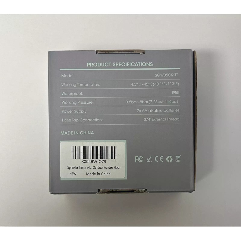 Insoma 2XSprinkler Timer with Brass Inlet & Outlet, Water Timer